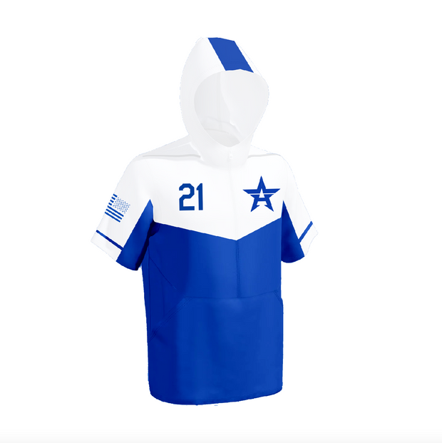 ALLSTARS BASEBALL SPRING PE HOODED CAGE JACKET
