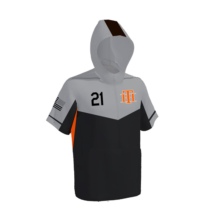 TACONIC HILLS BASEBALL HOODED CAGE JACKET